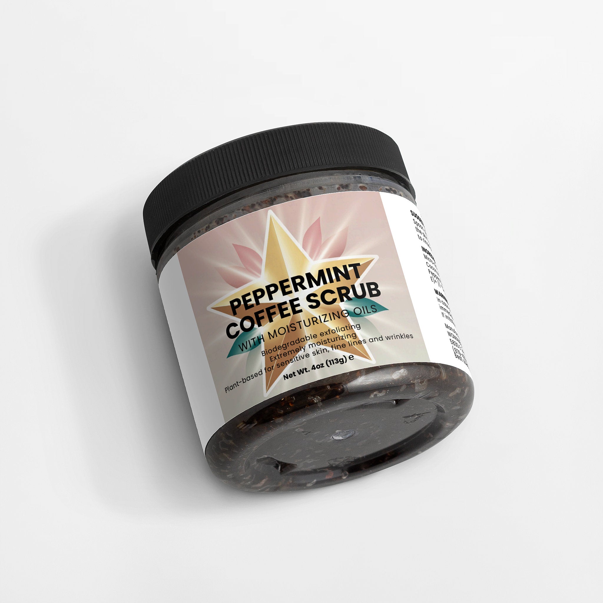 Peppermint Coffee Scrub