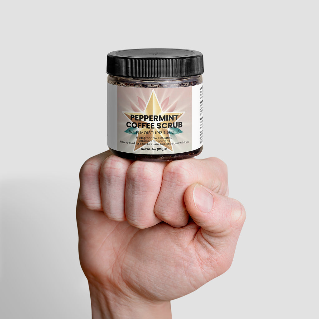 Peppermint Coffee Scrub
